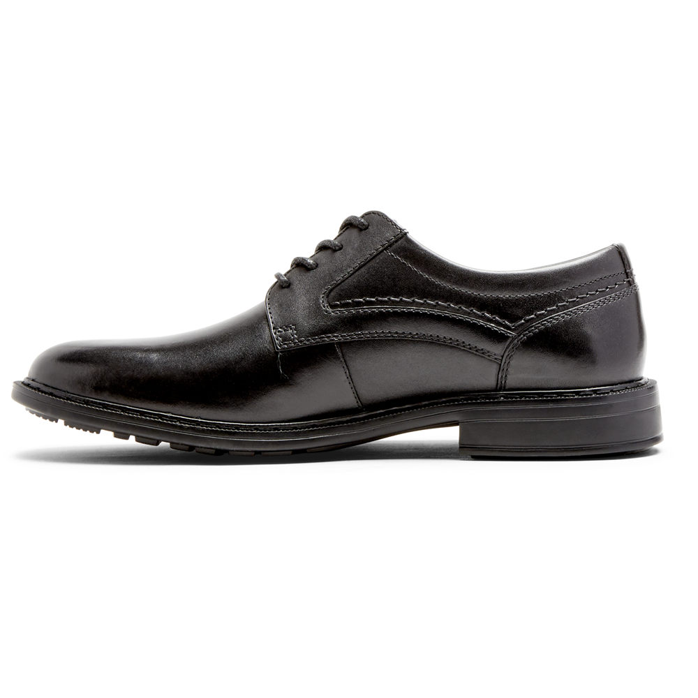 ロック ポート ビジネス シューズ メンズ 黒 - Parsons Plain Toe - WNL814903